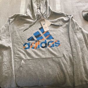 Men’s size large Adidas hoodie, brand new with tags